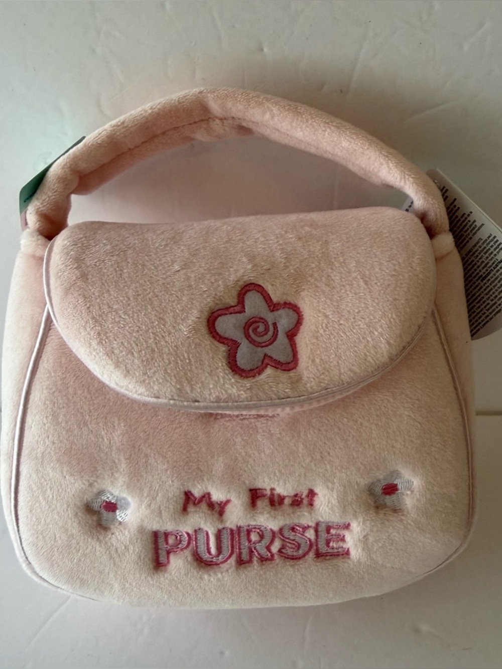 Plush Kids Handbag - Pink 'My First Purse'